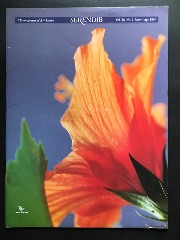 Air Lanka Serendib Magazine