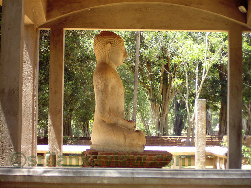 The Samadhi Buddha Statue is 7 feet 3 in. of height and was discovered in 1886 at the same place where it is kept now.