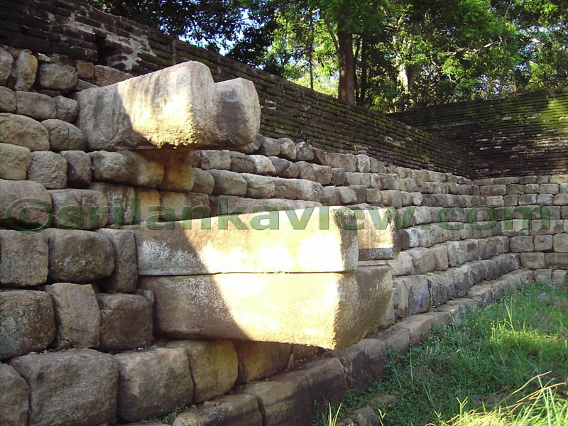 Closeup photo of the water inlets.