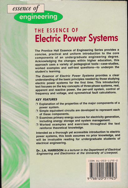 Essence of Electric power Systems