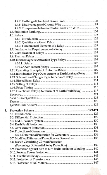Electrical Power-II-System Protection