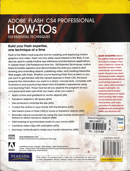 Adobe Flash CS4 Professional -100 Techniques