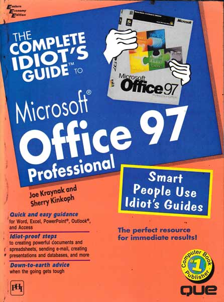 Idiots Guide-Microsoft office 97 professional