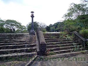 Dambulla Temple Rock Stepway surroundings
