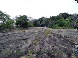 Dambulla Temple Rock Stepway surroundings
