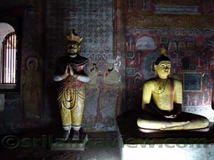 The Maha Aluth Vihara - The Cave of Great New Temple
