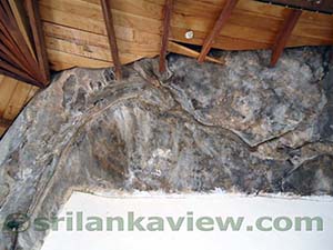 >Old Timber Work and Water drip ledges
