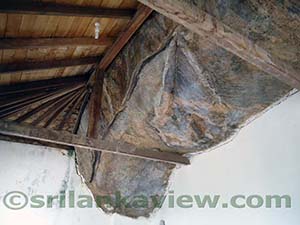 >Old Timber Work and Water drip ledges
