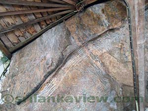 >Old Timber Work and Water drip ledges
