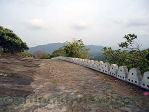 Dambulla Temple Rock Stepway surroundings
