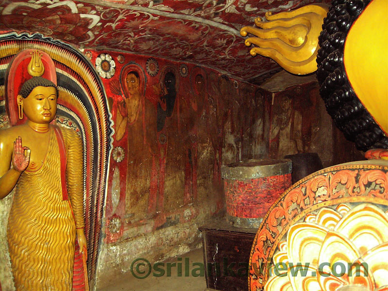 Degaldoruwa Cave Temple, Near Kandy City.