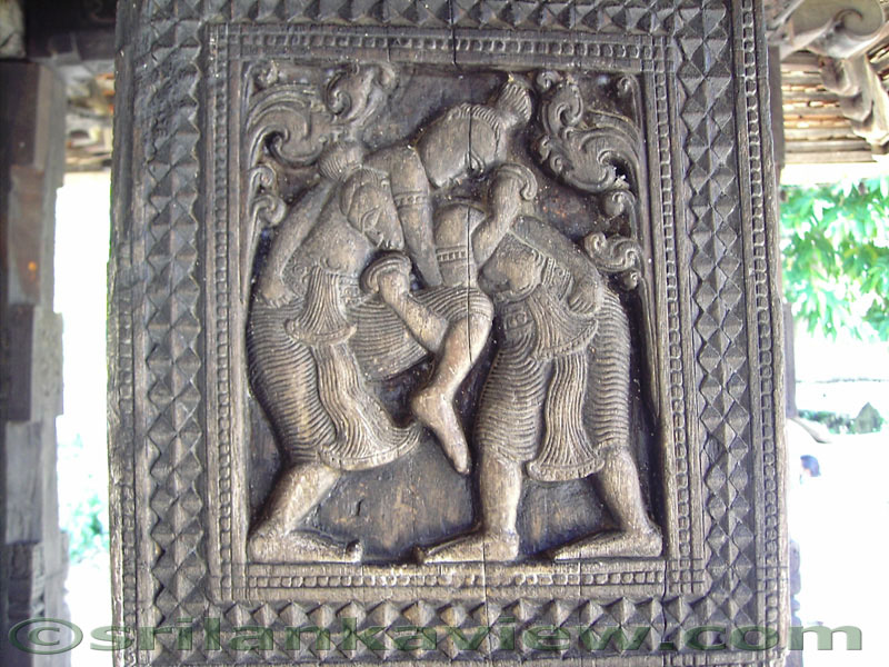 Embekke Devalaya, Kandy