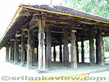 Embekke Temple ( Devalaya), Kandy, Sri Lanka