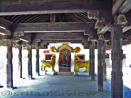 Embekke Temple ( Devalaya), Kandy, Sri Lanka
