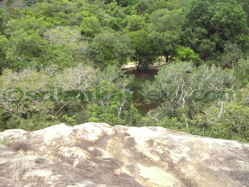 Landscape seen from Upper Cave areas.