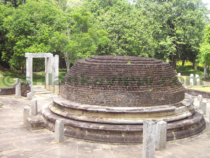 View of Stupa at vatadagaya.