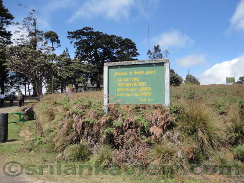 Horton Plains National Park and vicinity
