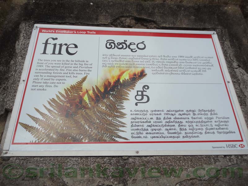 Horton Plains National Park and vicinity