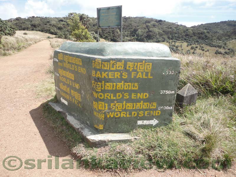 Horton Plains National Park and vicinity