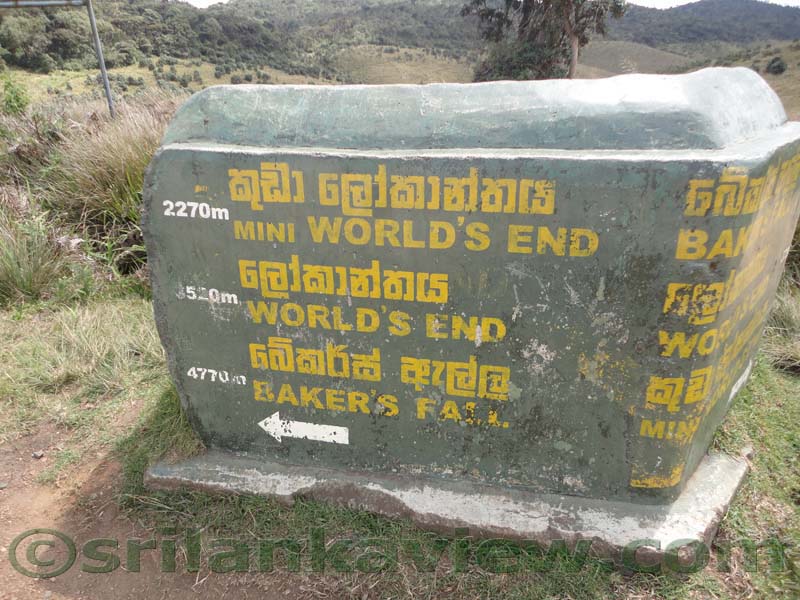 Horton Plains National Park and vicinity