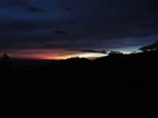 Dawn at Eastern horizon, Ragala, Nuwara Eliya