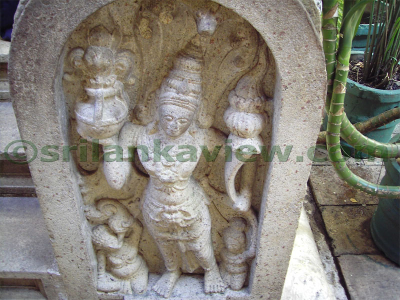 The guardian figures [Door Keeper ] at the courtyard of the main temple