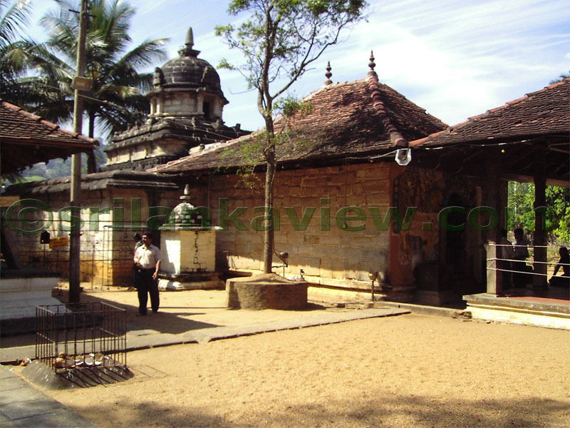 The oldest remaining structure in Kandy city is at Natha Temple.