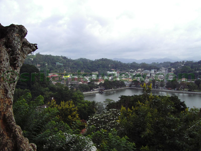 Another eye catching scene of Kandy town.