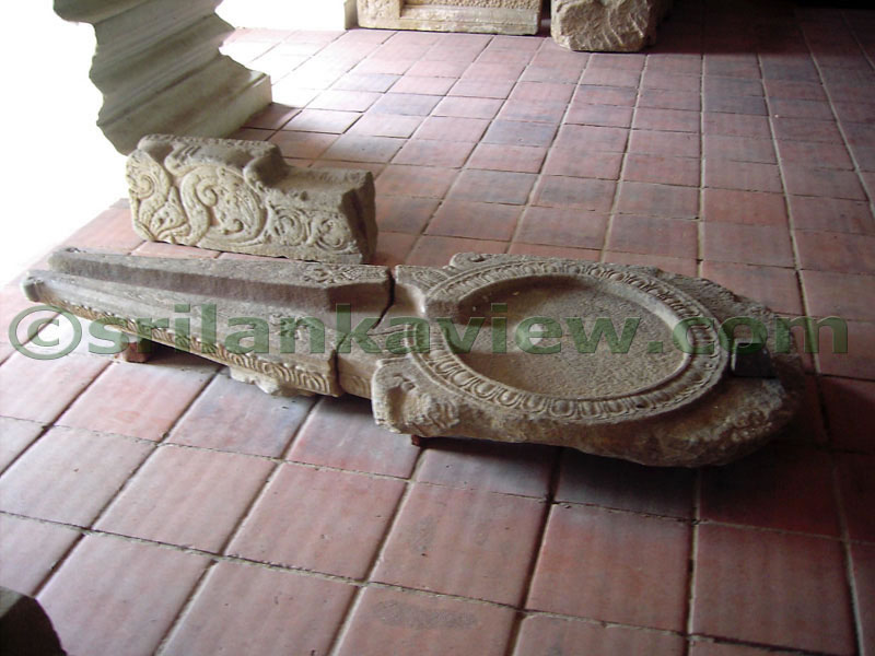 Magnificiently designed water duct [Wathura Peela ] used by the Royalty for bathing found at the Royal palace premises.