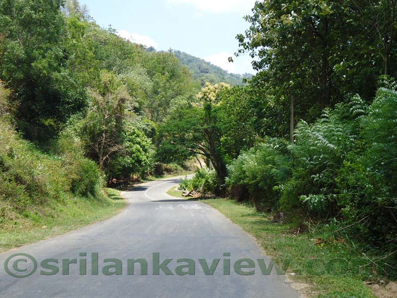 Along the route to  Deanston Mini World's End from Teldeniya