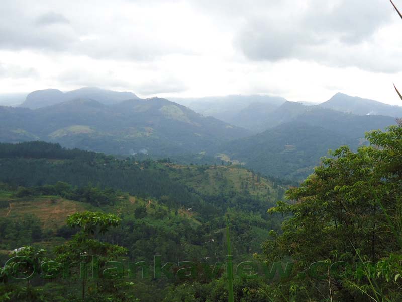 Along the route to Hulu Ganga from  Kandy