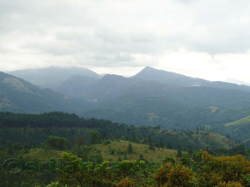 Along the route to Hulu Ganga from  Kandy