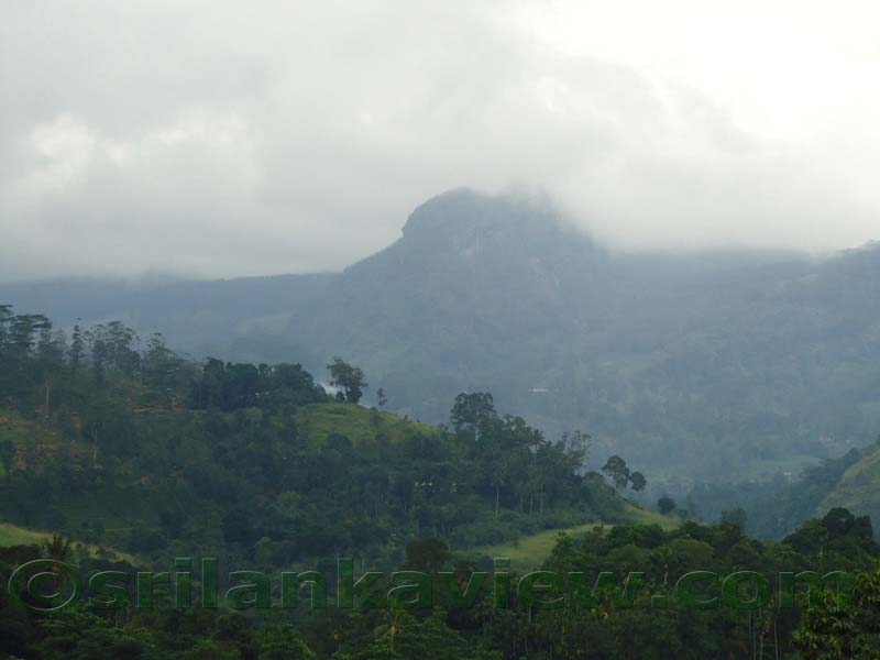 Along the route to Hulu Ganga from  Kandy