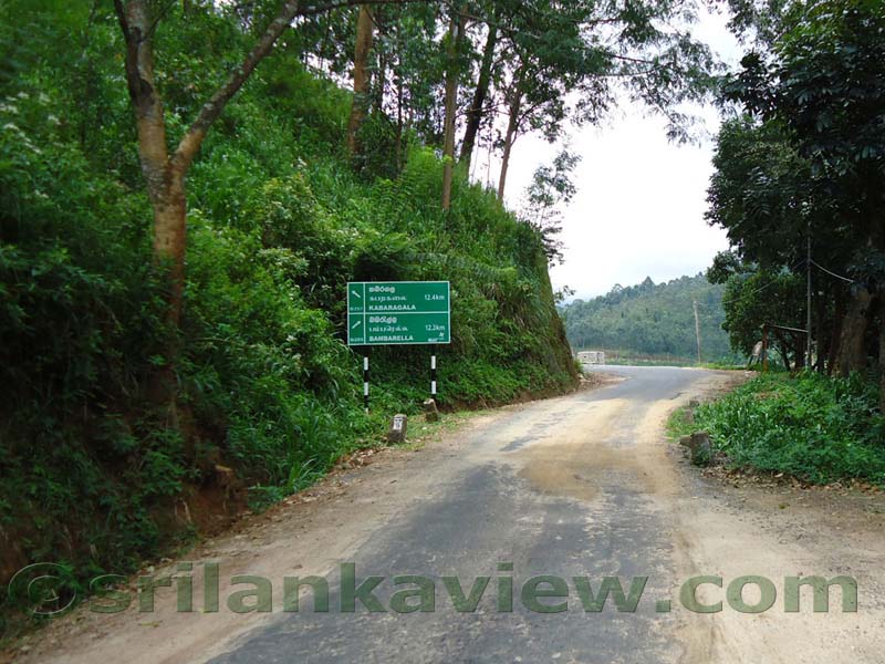 Along the route to Hulu Ganga from  Kandy