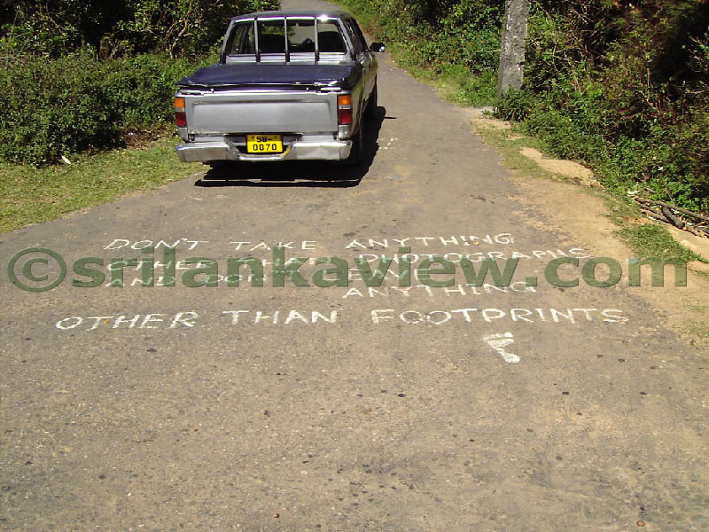 Approaching Matale from Kandy Motor way.