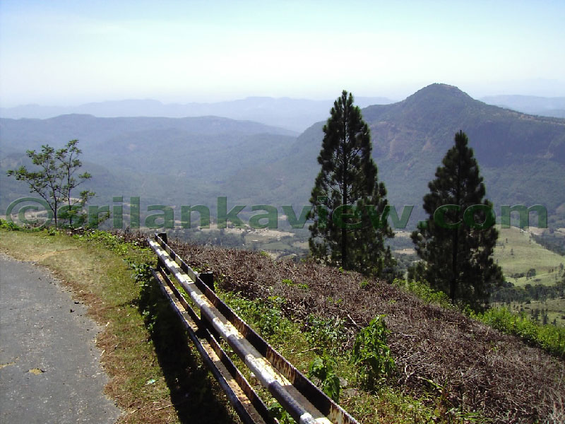 Approaching Matale from Kandy Motor way.