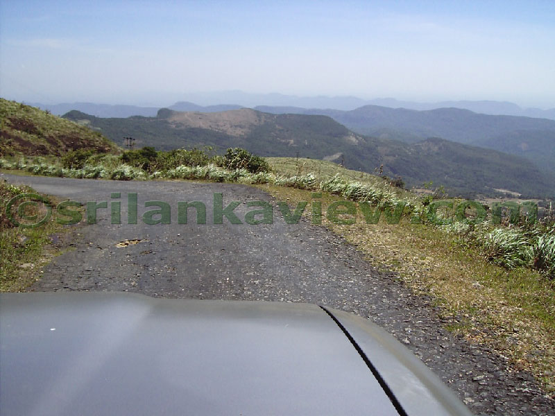Approaching Matale from Kandy Motor way.