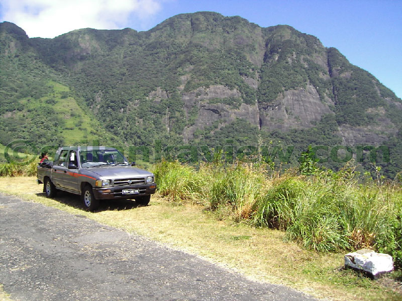 Approaching Matale from Kandy Motor way.