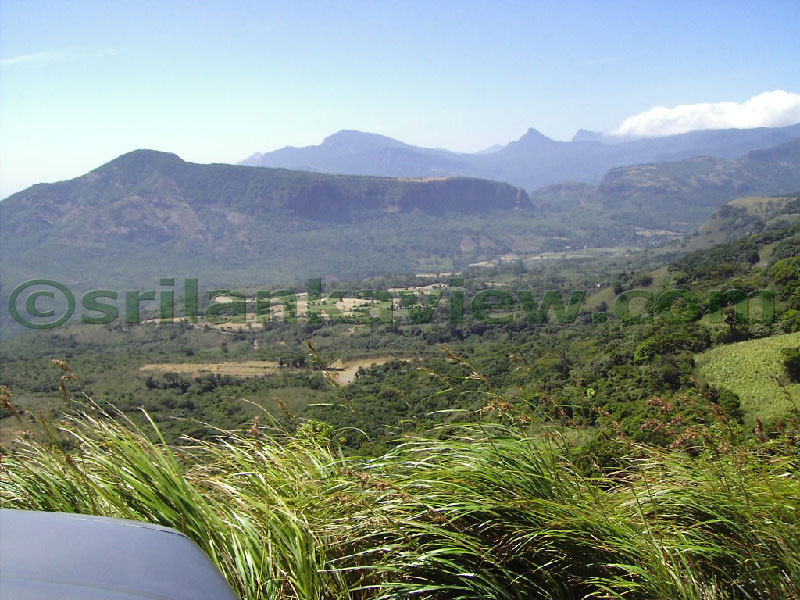 Approaching Matale from Kandy Motor way.
