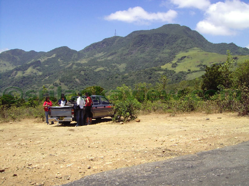 Approaching Matale from Kandy Motor way.