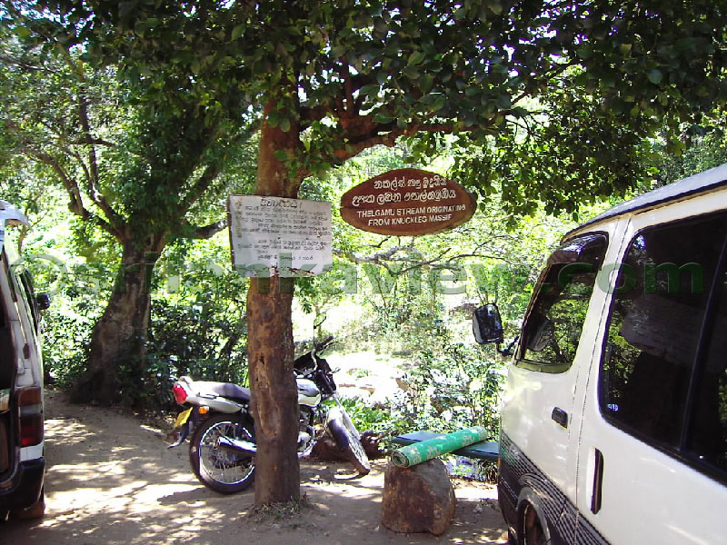 Approaching Matale from Kandy Motor way.