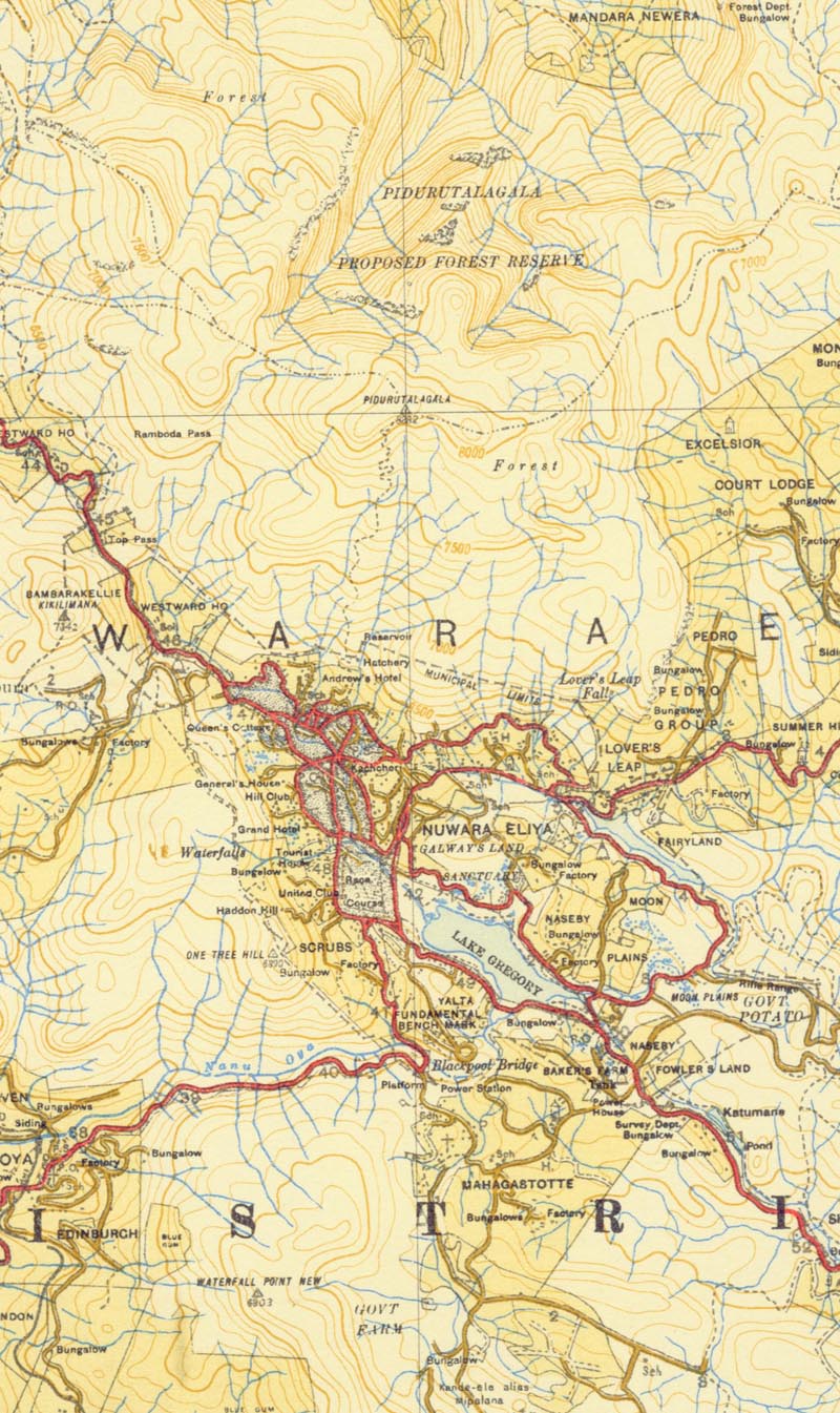  Nuwara Eliya History map