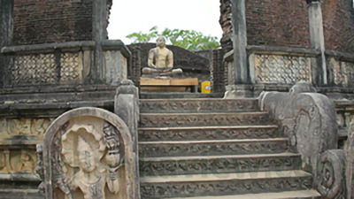 Vatadage principal seated Buddha image

