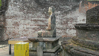 Vatadage principal seated Buddha image
