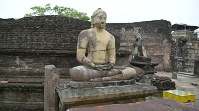 Vatadage principal seated Buddha image
