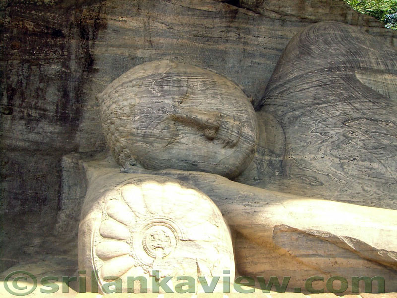 The parinirvana of the Gauthama Buddha,