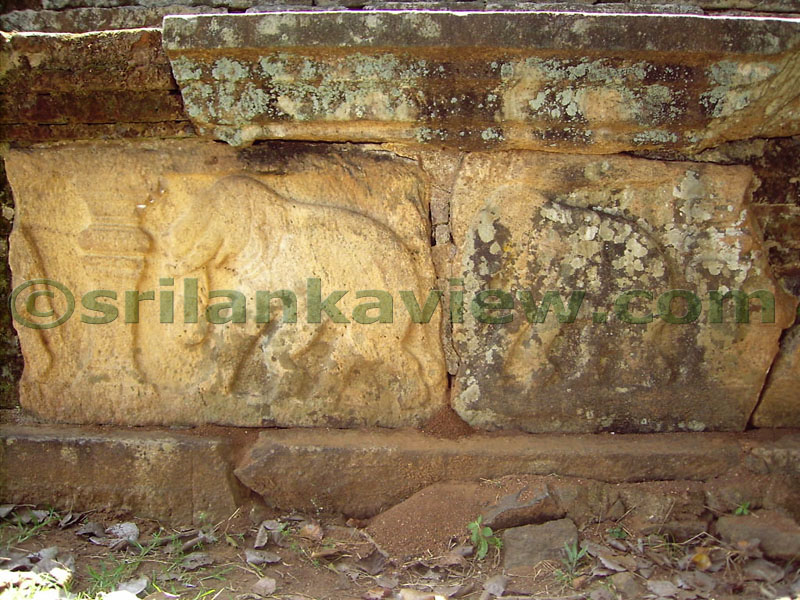 Relief of Elephants, Raised Platform face,