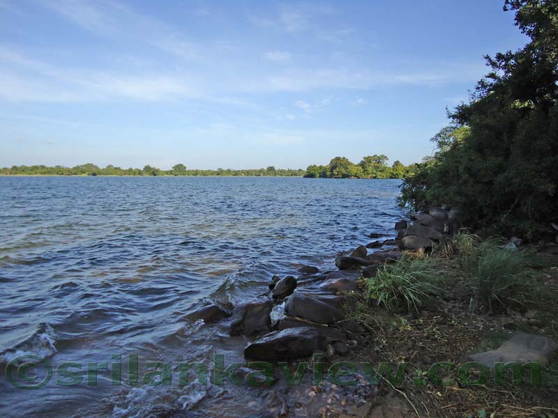 The Parakrama Samudraya built by King Parakramabahu.