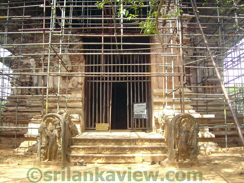 The Entrance of the Tivanka Pilimage, Polonnaruwa.