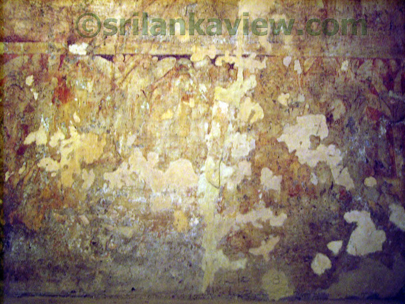 Wall Paintings which depicts Jataka Stories.